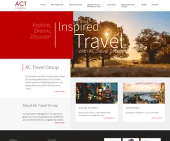 Actravelgroup.com(ACTravel) Screenshot