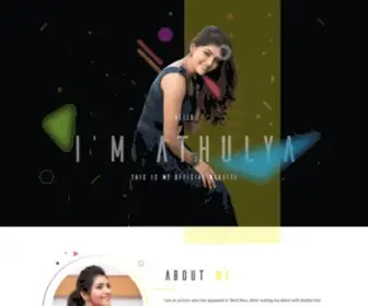 Actressathulya.com(Actress Athulya Ravi) Screenshot