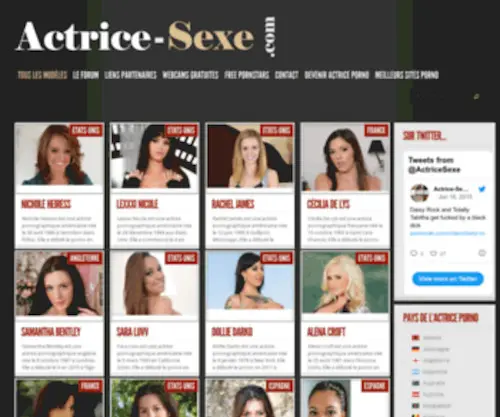 Actrice-Sexe.com(Actrice Sexe) Screenshot