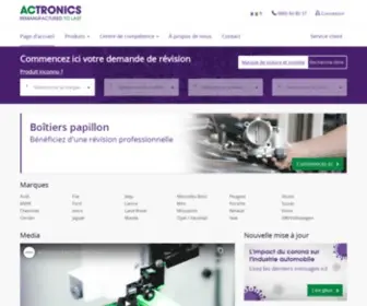 Actronics.fr(Actronics) Screenshot