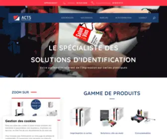 ACTS-Distribution.fr(ACTS Distribution) Screenshot