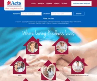 ACTS-Jobs.org(Acts jobs) Screenshot