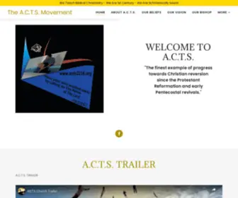 ACTS2216.org(The A.C.T.S) Screenshot