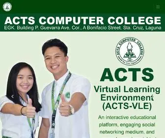 ACTSCC.edu.ph(ACTS Computer College) Screenshot
