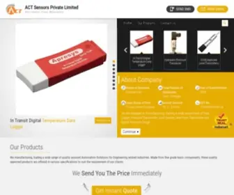 Actsensor.co.in(ACT Sensors Private Limited) Screenshot