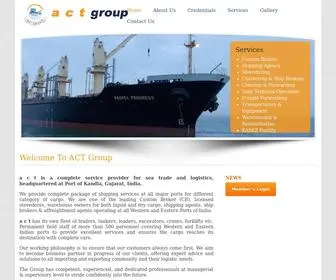 Actship.com(ACT Group) Screenshot
