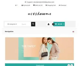 Actshowme.com(Actshowme) Screenshot