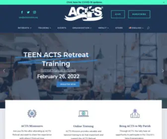 Actsmissions.org(ACTS Missions) Screenshot