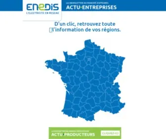 Actu-Entreprises-Enedis.fr(ENTREPRISES) Screenshot
