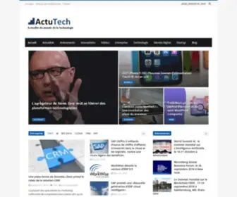 Actu-Tech.net(Actu Tech) Screenshot