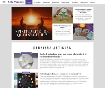 Actu-Voyance.com(Voyance en détail sur Actu Voyance) Screenshot