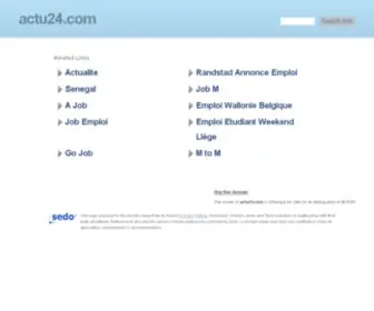 Actu24.com(Actu 24) Screenshot