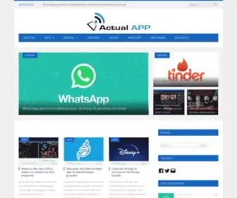 Actualapp.com(Smartphones, Apps, Gadgets, Android e iOS) Screenshot