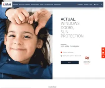 Actual.at(ACTUAL Fenster Türen Ganzglas) Screenshot