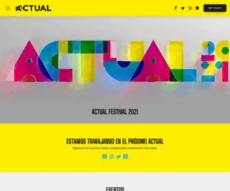 Actualfestival.com(Actual 2022) Screenshot