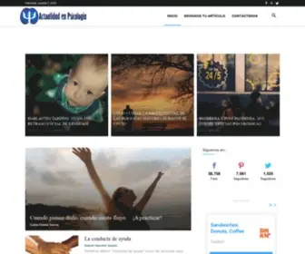 Actualidadenpsicologia.com(Actualidad) Screenshot