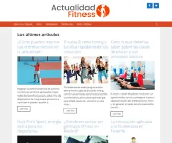 Actualidadfitness.com(Actualidad Fitness) Screenshot