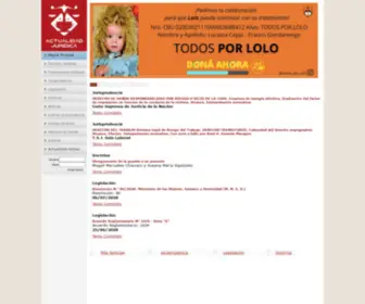 Actualidadjuridica.com.ar(Actualidad Jurídica) Screenshot