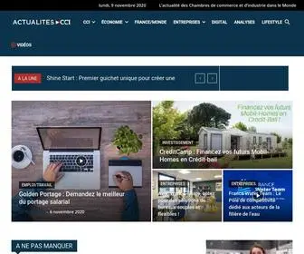 Actualites-CCI.com(Actualités) Screenshot
