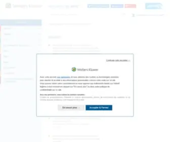 Actualitesdudroit.fr(Wolters kluwer france) Screenshot