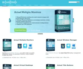 Actualtools.com(Actual Tools company) Screenshot