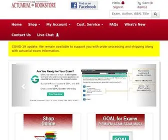 ActuarialbookStore.com(The Actuarial Bookstore) Screenshot