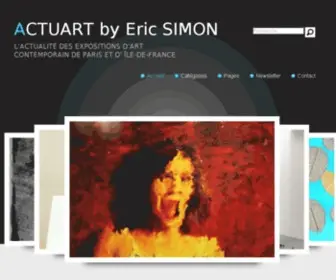 Actuart.org(ACTUART by Eric SIMON) Screenshot