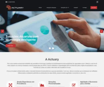 Actuary.com.br(Assessoria Atuarial e informática) Screenshot