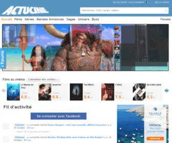 Actucine.net(Actu Ciné) Screenshot