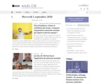 Actuel-CE.fr(CSE) Screenshot