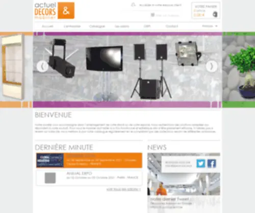 Actueldecors.fr(Actuel Décors) Screenshot