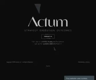 Actumllc.com(Actumllc) Screenshot
