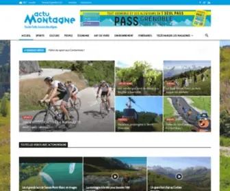 Actumontagne.com(Toute l'info loisirs des Alpes) Screenshot