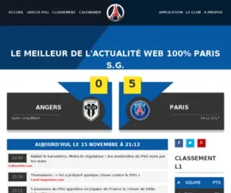Actupsg.fr(Toute l'actualité web du PSG) Screenshot
