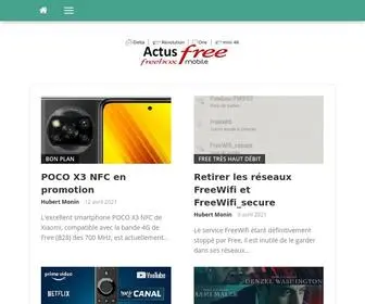 Actusfree.fr(Actus Free) Screenshot