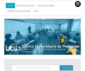 Actutice.fr(Service Universitaire de Pédagogie) Screenshot