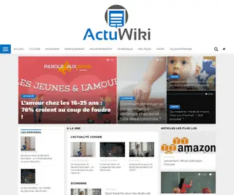 Actuwiki.fr(Actualités) Screenshot