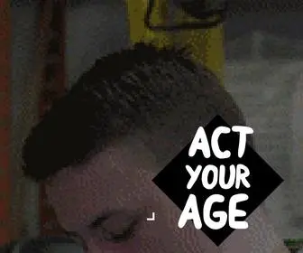 Actyourage.ca(Act Your Age) Screenshot