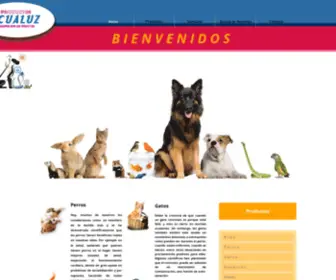 Acualuz.com.mx(Accesorios Para Mascotas) Screenshot