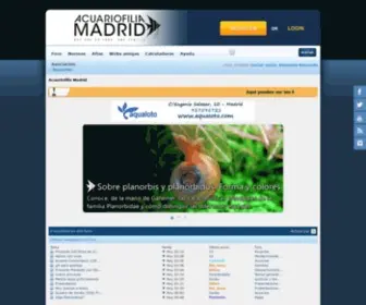 Acuariofiliamadrid.org(Acuariofilia Madrid) Screenshot