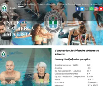 Acuaticadeporteysalud.com.mx(Acuatica Deporte y Salud) Screenshot