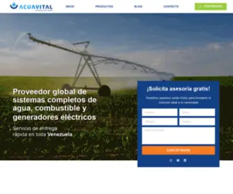 Acuavital.com(Bombas) Screenshot