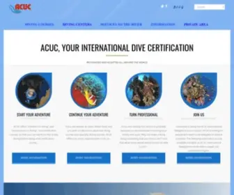 Acuc.es(Tu Certificación Internacional de Buceo) Screenshot