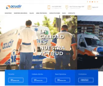 Acudiremergencias.com.ar(Acudir) Screenshot