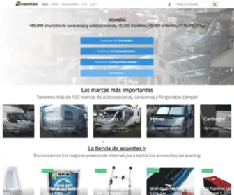 Acuestas.es(Tu comunidad de autocaravanas) Screenshot