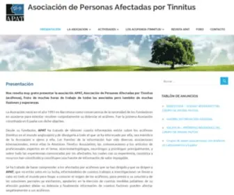 Acufenos.org(Asociación) Screenshot