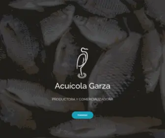 Acuicolagarza.com(Acuícola) Screenshot