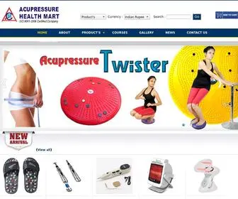 Acuindia.com(Acupressure Health Care Mart) Screenshot