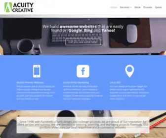 Acuitycreative.com(Madison Web Design) Screenshot