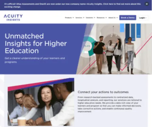 Acuityinsights.com(Acuity Insights) Screenshot